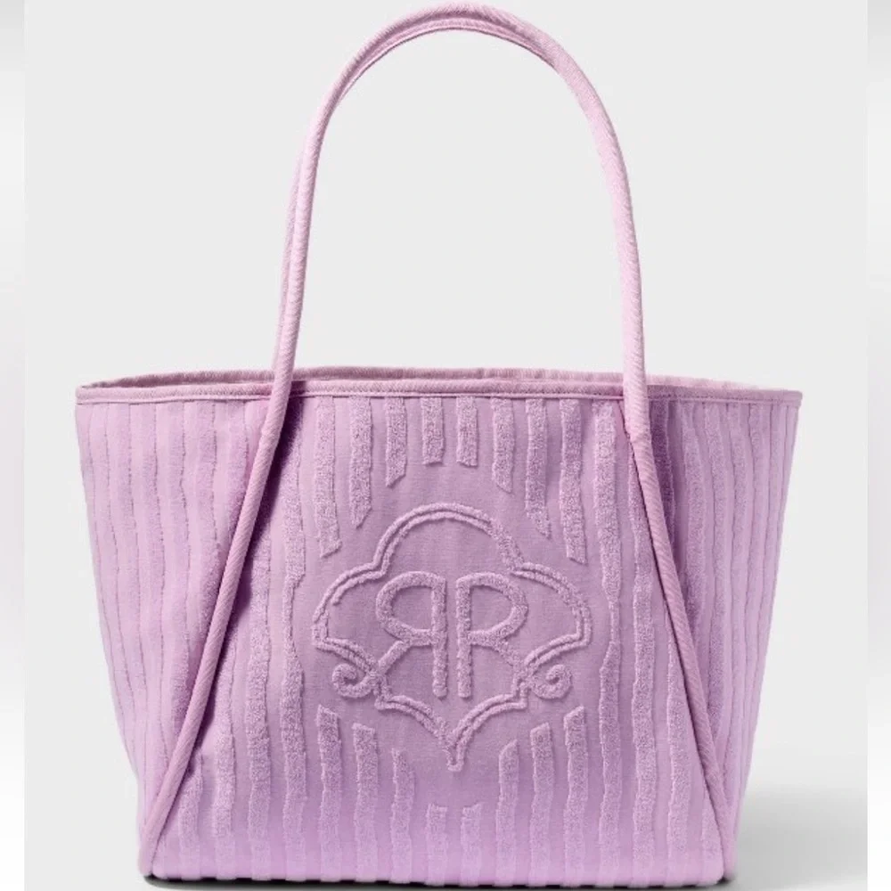 Beach tote Roller rabbit x target large bag —Lavender - Picture 2 of 5
